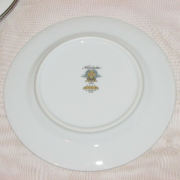 3 Noritake China Lila Bread Plates 6 3/4" Vintage Cottagecore Dishes - Picture 5 of 7